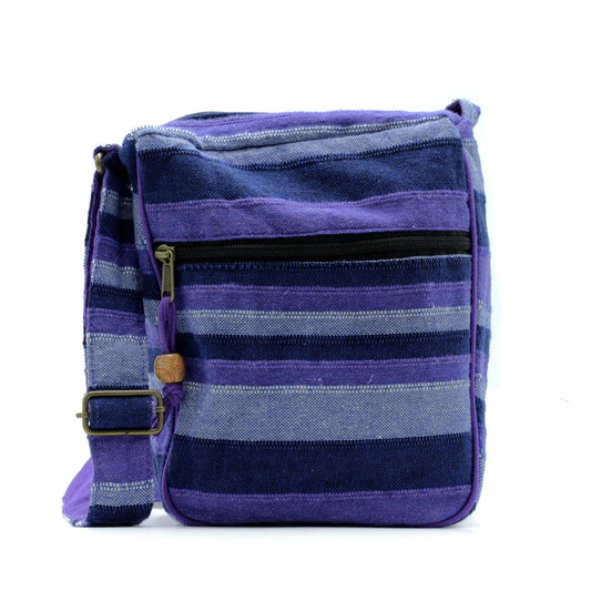 Lrg Nepal Sling Bag Adjustable Strap - Deep Sea Blues