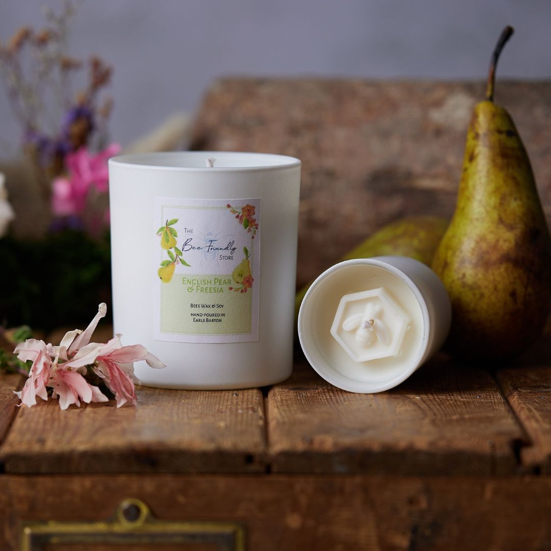English Pear and Freesia Soy Wax Candle