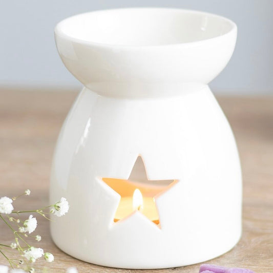 White Star Cut Out Oil Burner