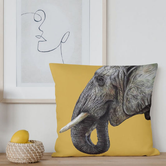 African Elephant Cushion