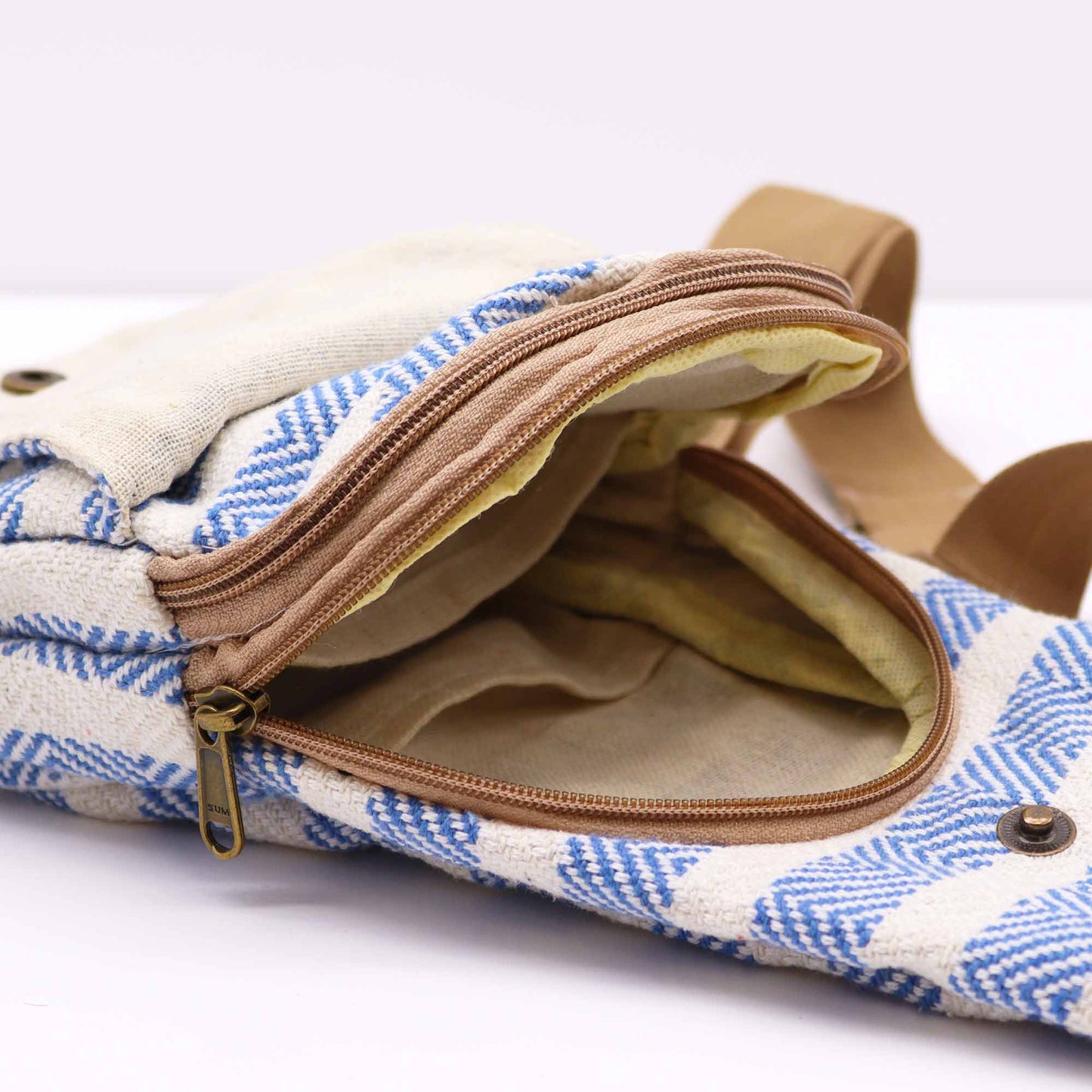 Natural Cotton Cross-Body Bags