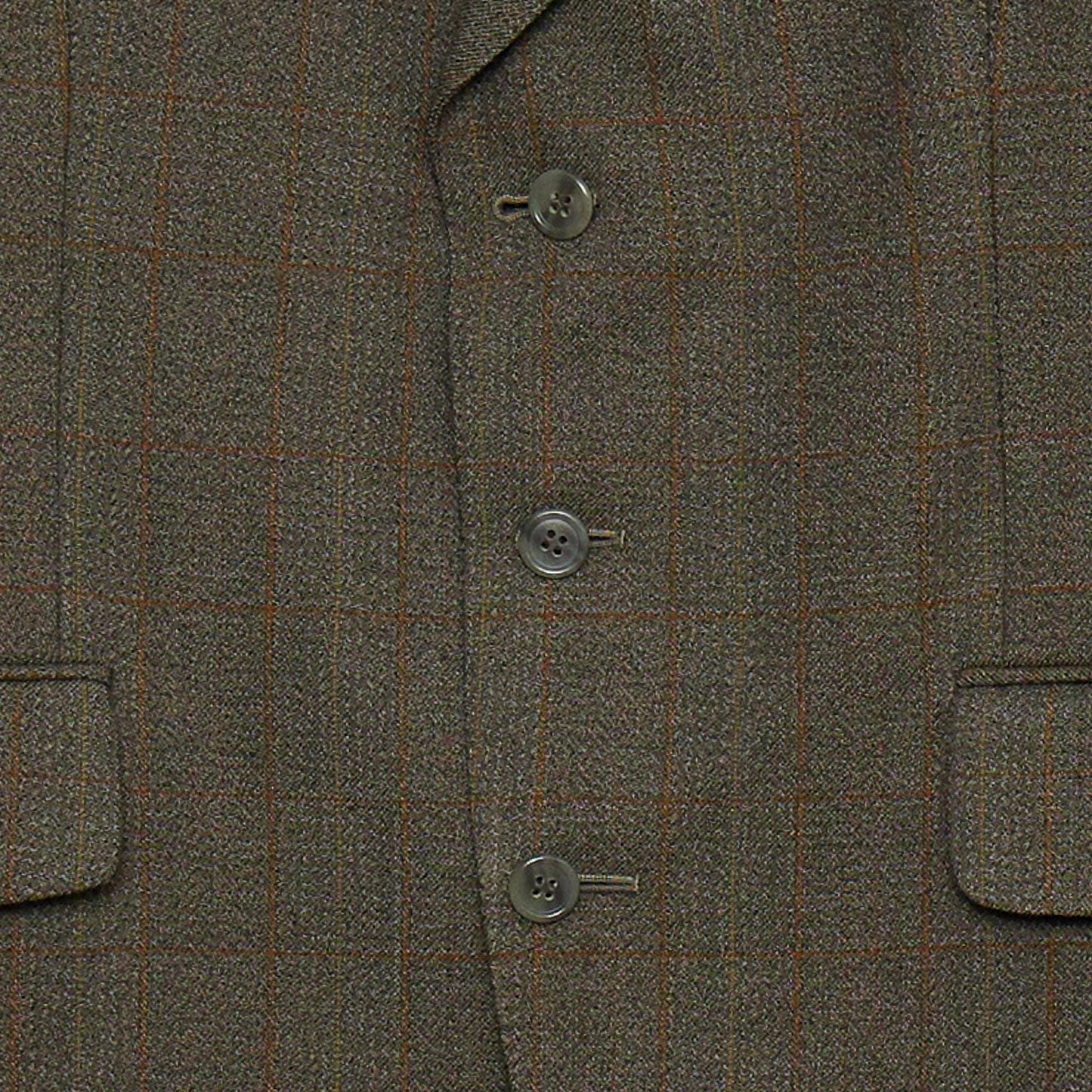 Heritage Elegance: Vintage Dunn & Co 42" Men's 100% Worsted Wool Green Large Check Jacket – Timeless Classic in Grade A Condition