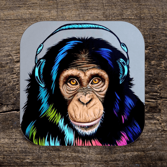 Trendy Monkey Drinks Coaster